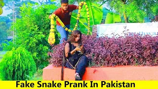 Fake Snake Prank In Pakistan   || Prank TV