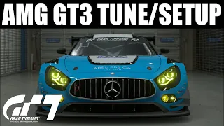 Gran Turismo 7 MERCEDES AMG GT3 [GR3]  | Tune Setup + Reference Lap