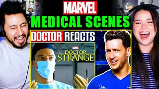 DOCTOR MIKE REACTS TO MARVEL MEDICAL SCENES (MCU) | Reaction!