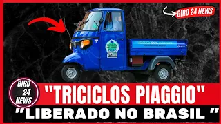 triciclos da PIAGGIO já estão sendo comercializados no Brasil