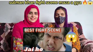 Pakistani Reaction on Salman Khan Best Action Scene| Jai Ho Best Fight Scene | Salman Khan in Action