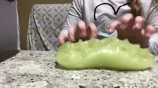 Makeing water slime with us