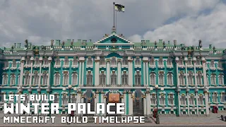 Let's Build A Winter Palace (Winter Palace Project Minecraft Build Timelapse)