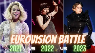 Eurovision Battle - 2021 vs 2022 vs 2023