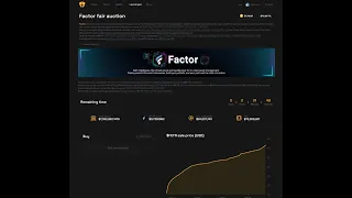 Camelot DEX   Arbitrum LaunchPad Bought This On Presale [Factor Token]