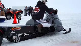 Turbo drag sled