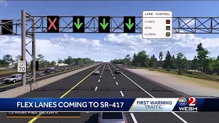 New 'flex lanes' in Central Florida will let drivers pass on the shoulder