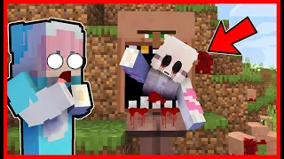 MOMON MENINGGOY KARENA DIMAKAN VILLAGER KERASUKAN !! Feat @sapipurba  minecraft