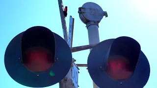 Railroad Crossing Compilation Of WRRS Mechanical Bells, Old Crossing Bell