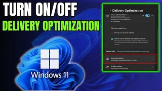 How to Turn ON/OFF Delivery Optimization on Windows 11