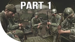 Call of Duty 3 Gameplay Walkthrough Part 1 - No Commentary Let's Play - Saint Lo