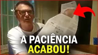 DESSA VEZ O GLOBO PASSOU DOS LIMITES E BOLSONARO NÃO PERDOOU!