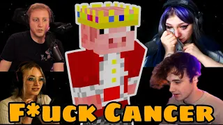 All Streamers REACTS To Technoblade CANCER News