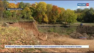 Активисты Общероссийского народного фронта обнаружили посреди Кильдишево в Ядринском районе незаконн