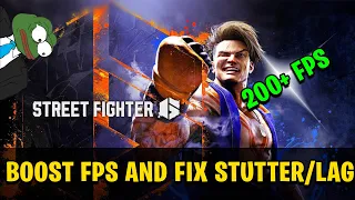 Street Fighter 6 FIX all Lag and Stutter on LOW END PC!!!!