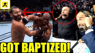 MMA Community Reacts to Jorge Masvidal getting KNOCKED OUT for the 1st time by Kamaru Usman,UFC 261