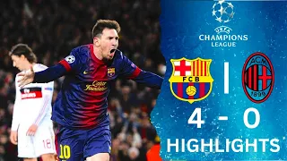 The Night Barcelona Made The Impossible, Possible: Barcelona vs AC Milan | The Greatest UCL Comeback