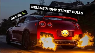 700HP Nissan GTR R35 Street Pulls 🔥