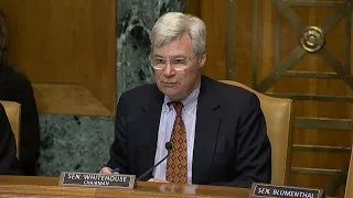 Chairman Whitehouse Opens Drug Caucus Hearing on Cartel Shell Companies