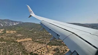 Jettime B737-800 landing to Samos