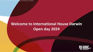 International Housing Darwin - Open Day  2024