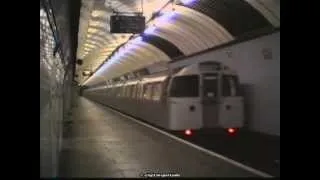 Victoria Line Unpainted 1967 Tube Stock Train.