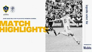 HIGHLIGHTS: LA Galaxy vs. Nashville SC | Audi MLS Cup Playoffs Round One