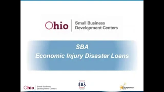 SBA Economic Injury Disaster Loan Overview