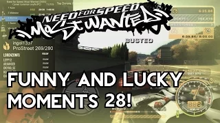 Funny And Lucky Moments - NFS Most Wanted - Ep.28