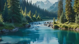 🎧 Wonderful relaxing music to soothe the soul and sleep soundly 🌲