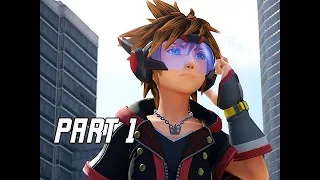 KINGDOM HEARTS 3 Walkthrough Part 1 - Intro & Sora (KH3 Let's Play)