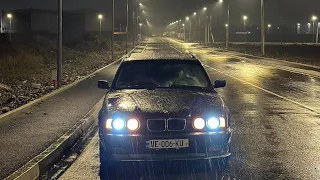 პირველი გასართობი ვლოგის მცდელობა და BMW E34 დრიფტი #ბათუმი