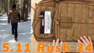 The best EDC Backpack? Detailed review: 5.11 Rush 24 Backpack