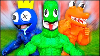 RAINBOW FRIENDS have become PUCKERS! ILLEGAL ROBLOX RAINBOW FRIENDS Experiments in VR!