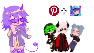 😱СОЗДАЮ ОС С ПОМОЩЬ PINTEREST И GACHA CLUB😱