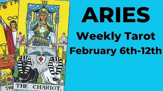 Aries: The MISSING Link Is Finally REVEALED! 💙 February 6th –12th WEEKLY TAROT READING