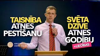 Taisnība atnes pestīšanu, svēta dzīve atnes godību | 21.04.2024.