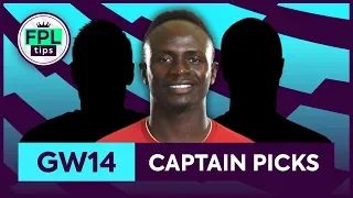 GW14: TOP 3 FPL CAPTAINCY PICKS | Gameweek 14 | Fantasy Premier League Tips 2019/20