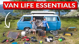 Van Life Essentials 2023! What to PACK in your van