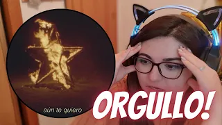 ORGULLO! Danna Paola - AÚN TE QUIERO (Lyric Video) | REACCIÓN