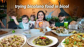 Trying BICOLANO Food For The First Time...