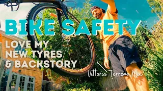 Bike Safety - Vittoria Terreno Mix Tyres - Rim Brake Tuning - Bike Backstory