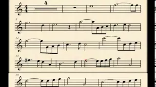 Ave Maria (Bach_Gounod)  Partitura / Sheet music score