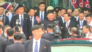 Kim Jong Un arrives in Vietnam for Trump summit