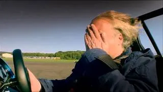 Top Gear - James May's high pitched reaction to the Caterham 620R's acceleration