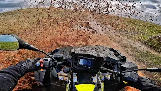Newbie Rides 1000cc Super Quad for the First Time