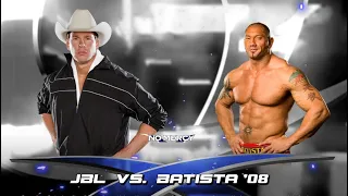 Batista vs. JBL: WWE No Mercy 2008 WWE 2K23 4K Ultra Setting