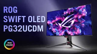 Ultimativer Gaming-Monitor mit 4K und 240 Hz? ROG Swift OLED PG32UCDM!