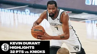 Kevin Durant Highlights | Triple Double vs. New York Knicks