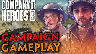 Company Of Heroes 3 Pre Alpha Gameplay - Invasion Of Italy Campaign #2